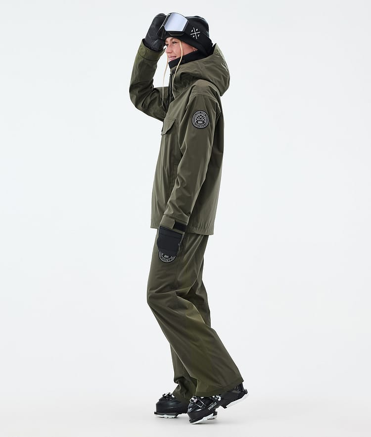 Dope Blizzard W Giacca Sci Donna Olive Green, Image 3 of 8