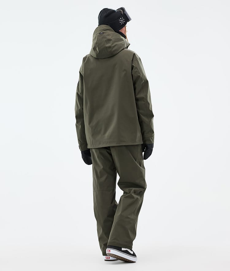 Dope Blizzard W Snowboardjacka Dam Olive Green, Image 4 of 8