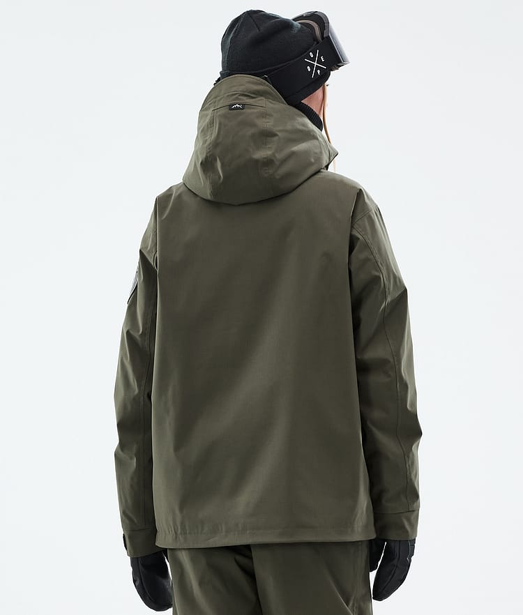 Dope Blizzard W Giacca Sci Donna Olive Green, Image 6 of 8