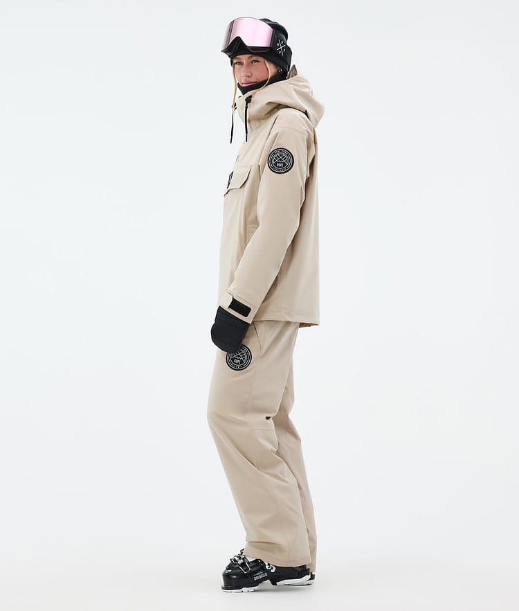 Dope Blizzard W Ski jas Dames Sand, Image 3 of 8