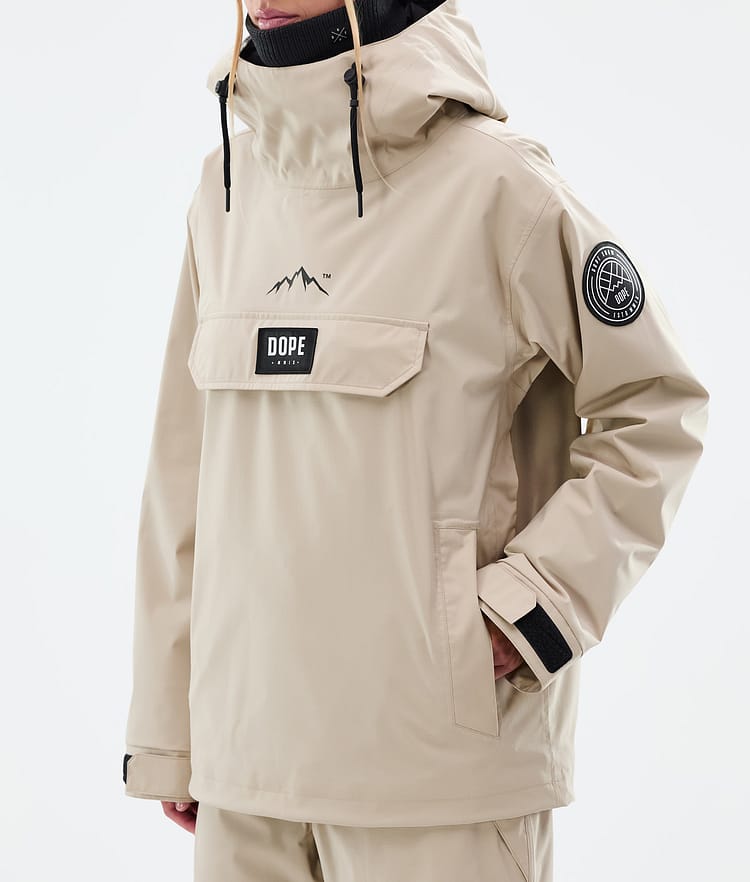 Dope Blizzard W Snowboard Jacket Women Sand, Image 7 of 8