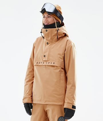 Dope Legacy W Ski Jacket Khaki Yellow