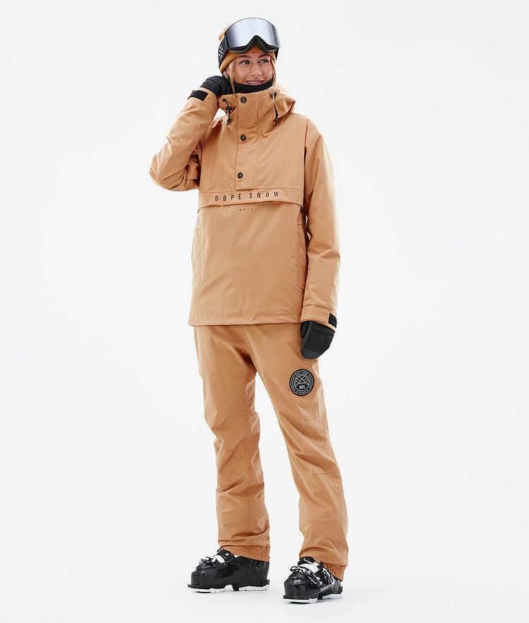 Dope Legacy W Giacca Sci Donna Khaki Yellow, Image 3 of 9