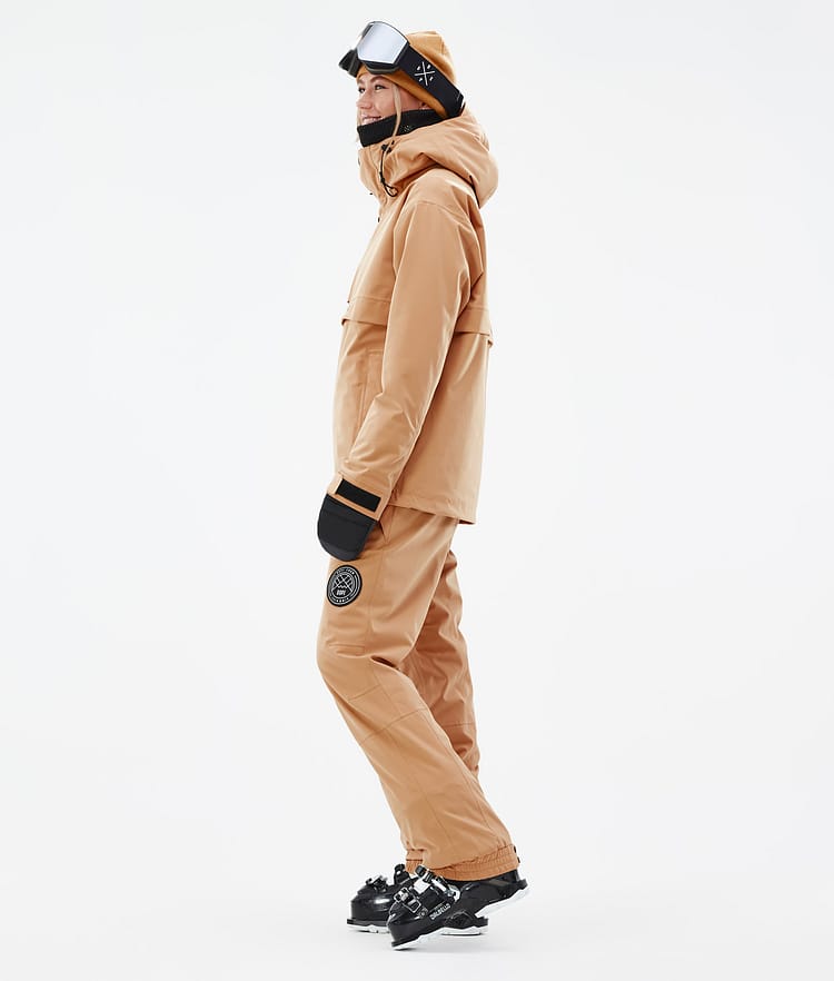 Dope Legacy W Giacca Sci Donna Khaki Yellow, Image 4 of 9