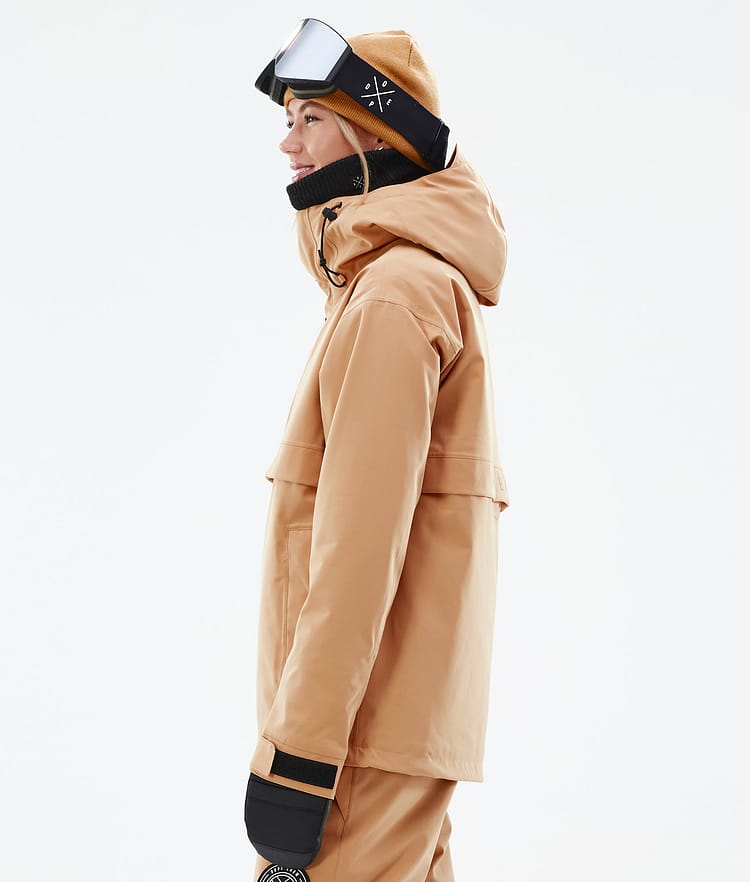 Dope Legacy W Giacca Sci Donna Khaki Yellow, Image 6 of 9