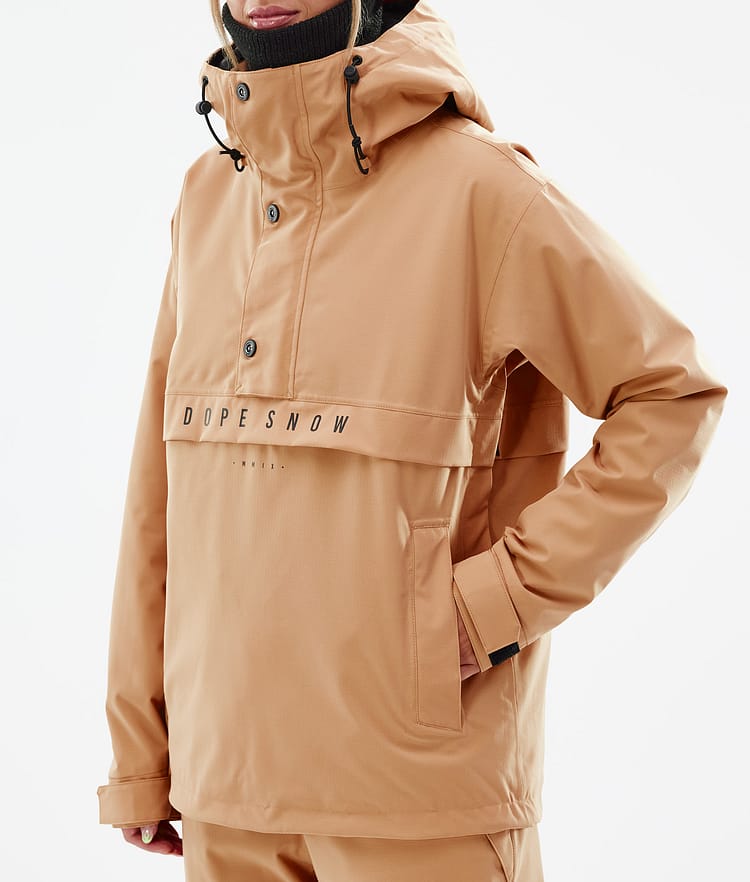Dope Legacy W Snowboard Jacket Women Khaki Yellow, Image 8 of 9