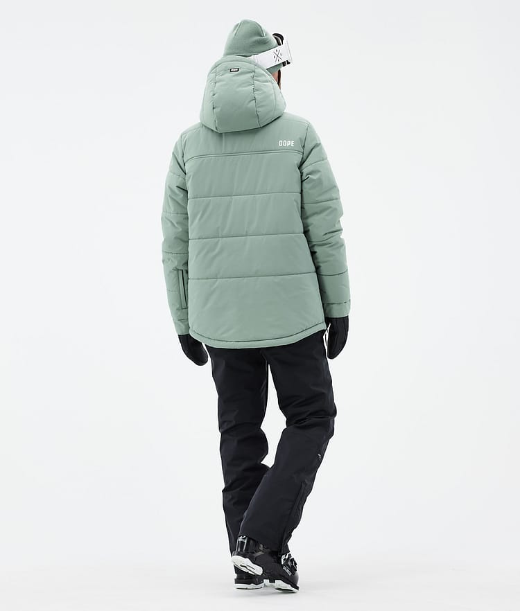 Dope Puffer W Skijacke Damen Faded Green, Image 4 of 8