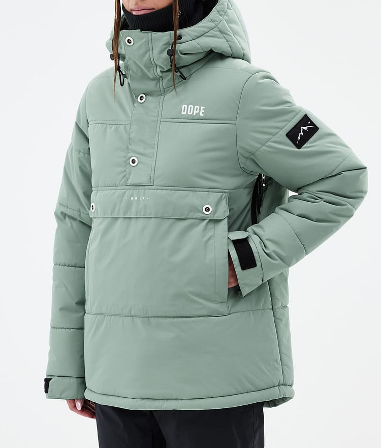 Dope Puffer W Skijacke Damen Faded Green, Image 7 of 8