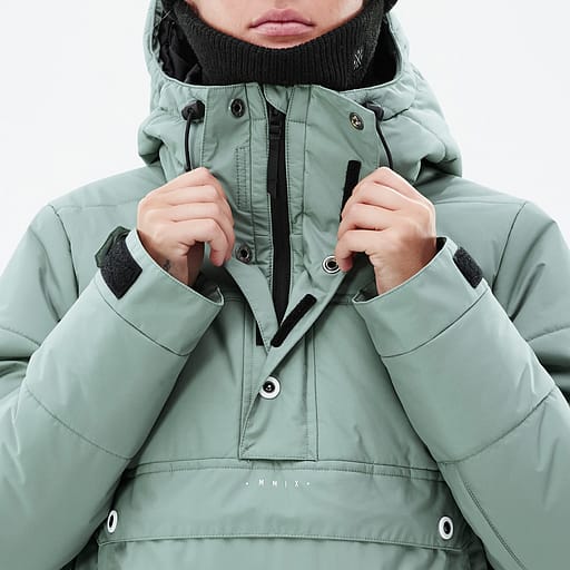 Half Zip with Double Plackets