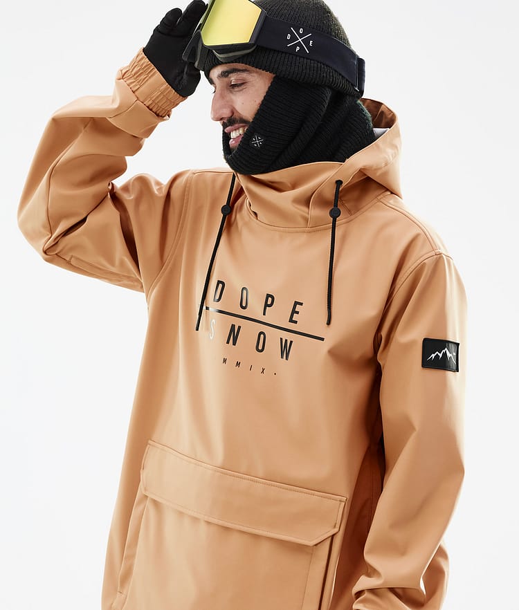 Dope Wylie Chaqueta Snowboard Hombre DS Khaki Yellow, Image 2 of 9