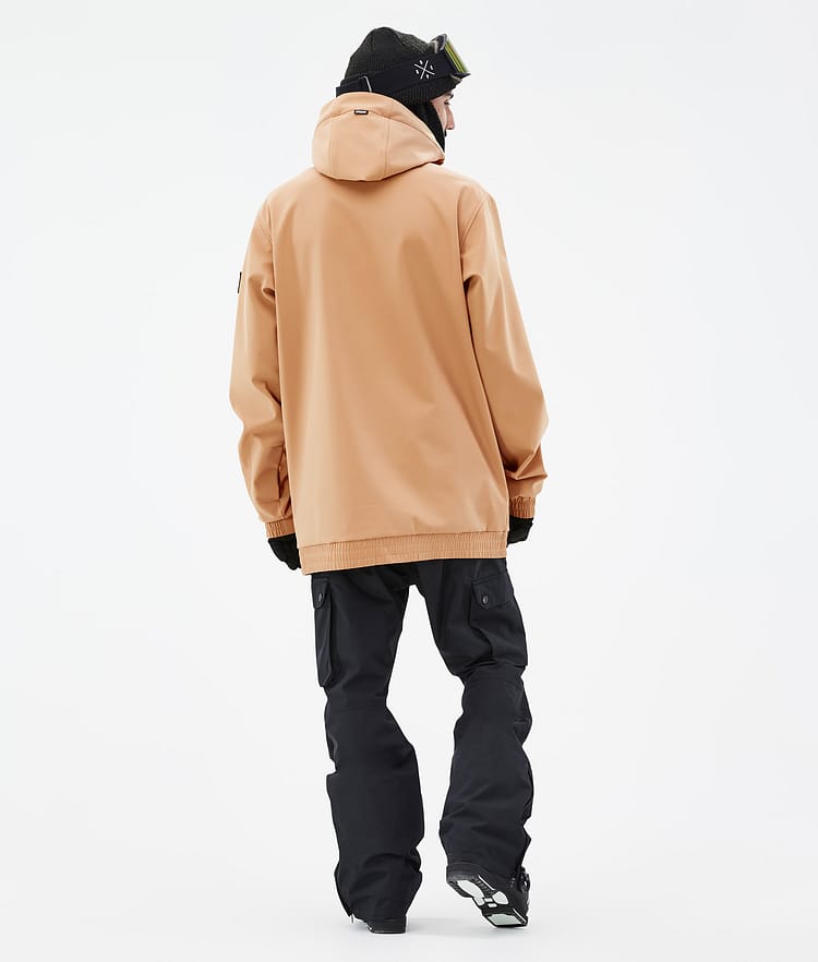 Dope Wylie Lyžařská Bunda Pánské DS Khaki Yellow, Image 5 of 9