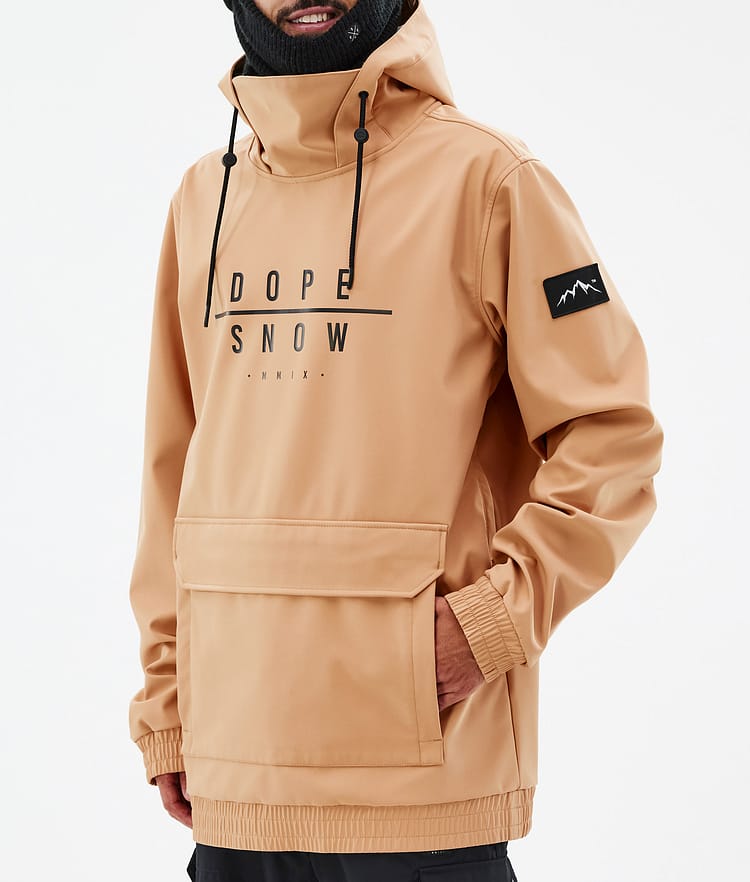 Dope Wylie Chaqueta Snowboard Hombre DS Khaki Yellow, Image 8 of 9