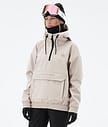 Dope Cyclone W 22 Ski jas Dames Sand