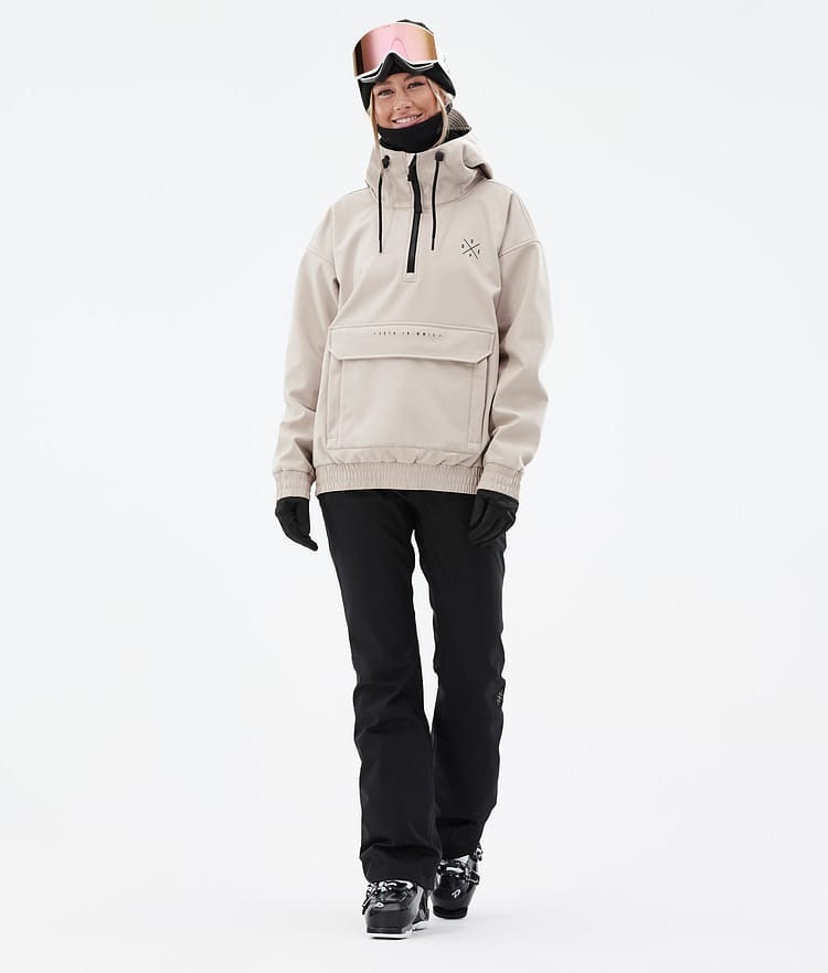 Dope Cyclone W 22 Ski jas Dames Sand, Image 3 of 9