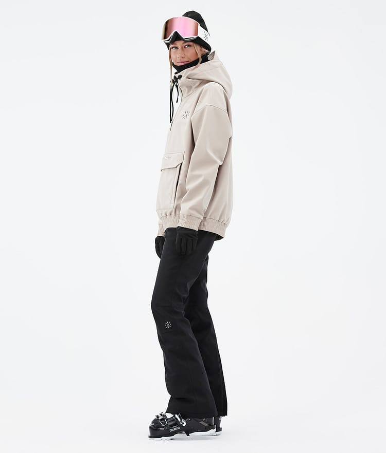 Dope Cyclone W 22 Ski jas Dames Sand, Image 4 of 9