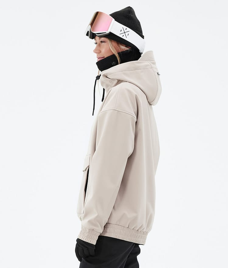 Dope Cyclone W 22 Snowboard Jacket Women Sand, Image 6 of 9