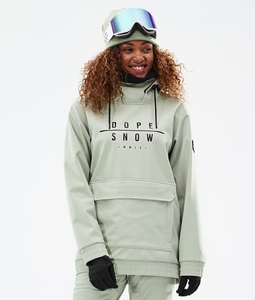 Dope Wylie W Snowboard Jacket Soft Green Renewed