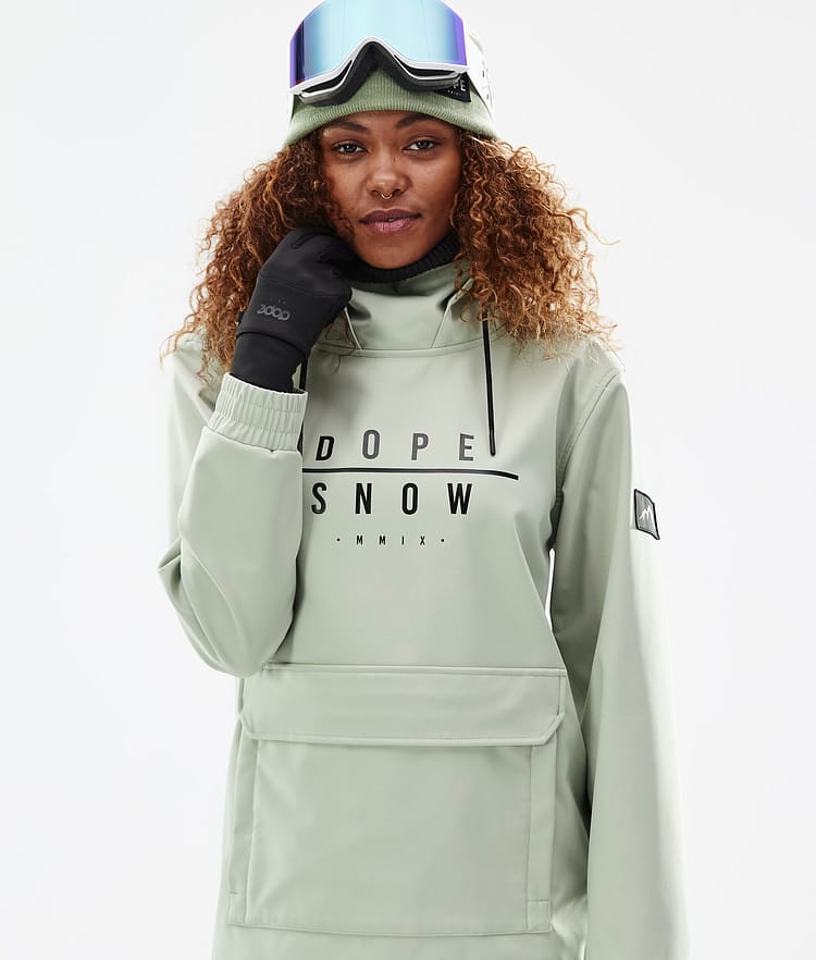 Dope Wylie W Chaqueta Esquí Mujer DS Soft Green, Image 2 of 9