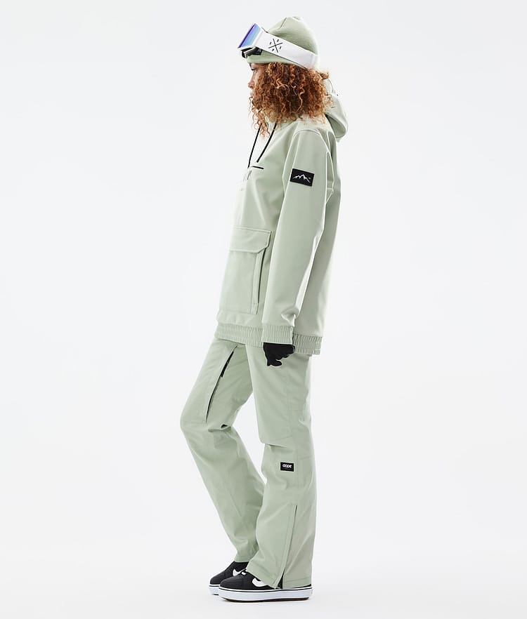 Dope Wylie W Kurtka Snowboardowa Kobiety DS Soft Green, Image 4 of 9