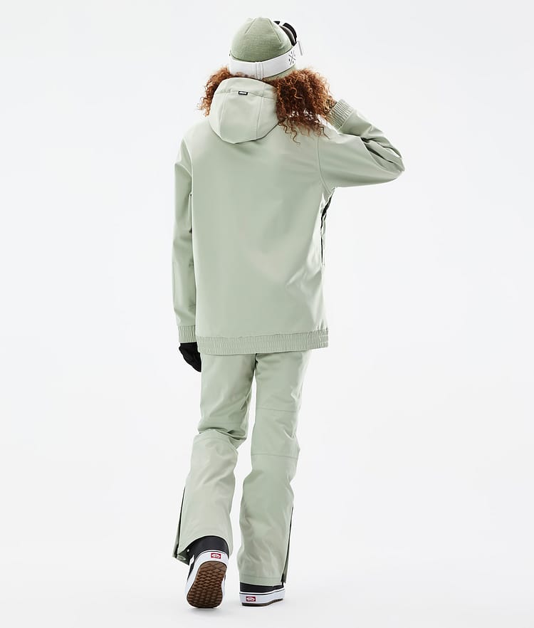 Dope Wylie W Kurtka Snowboardowa Kobiety DS Soft Green, Image 5 of 9