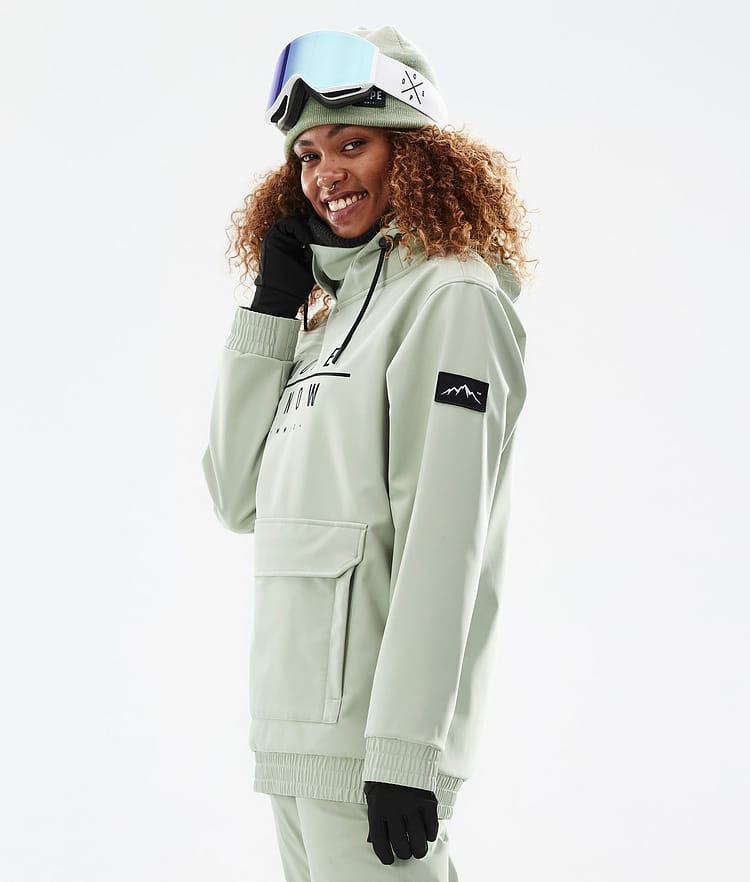 Dope Wylie W Chaqueta Esquí Mujer DS Soft Green, Image 6 of 9