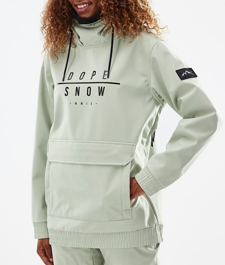 Dope Wylie W Kurtka Snowboardowa Kobiety DS Soft Green, Image 8 of 9