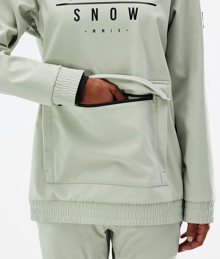 Dope Wylie W Chaqueta Esquí Mujer DS Soft Green, Image 9 of 9