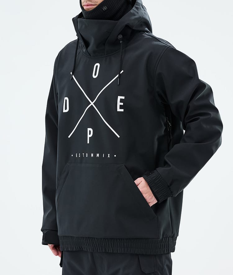 Dope Yeti Snowboard Jacket Men 2X-Up Black, Image 7 of 7