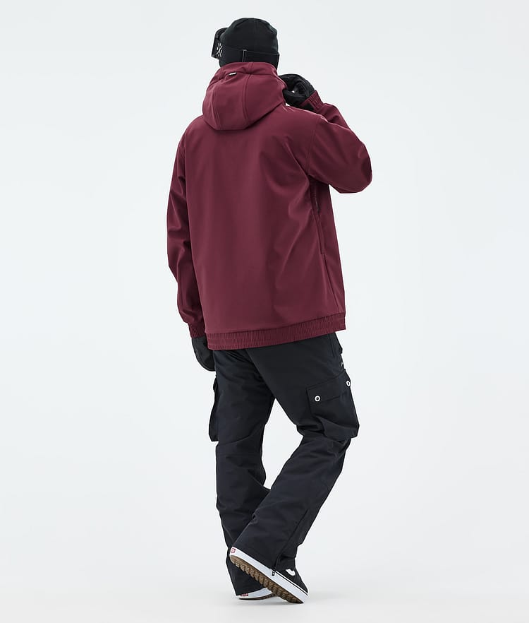 Dope Yeti Giacca Snowboard Uomo 2X-Up Burgundy, Image 4 of 7