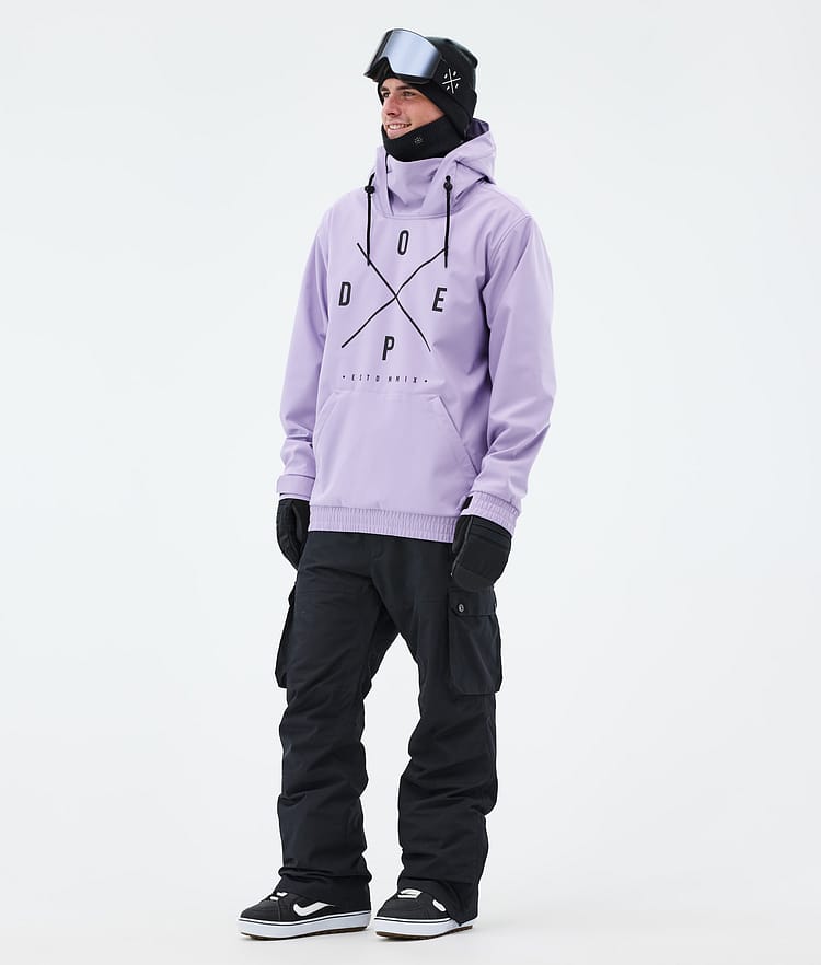 Dope Yeti Snowboard Jacket Men 2X-Up Faded Violet, Image 2 of 7