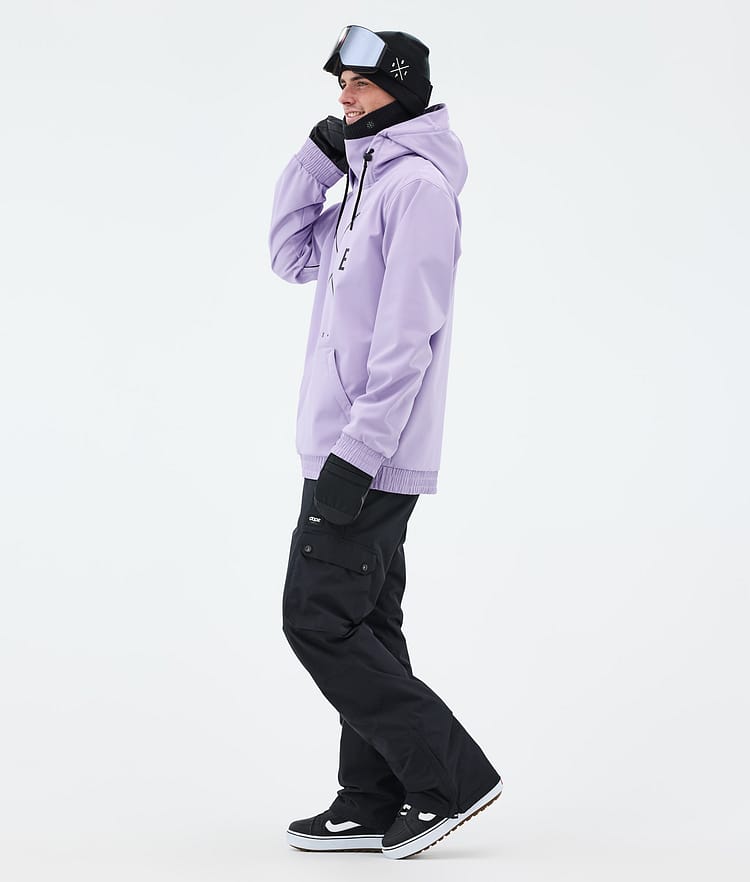 Dope Yeti Snowboard Jacket Men 2X-Up Faded Violet, Image 3 of 7