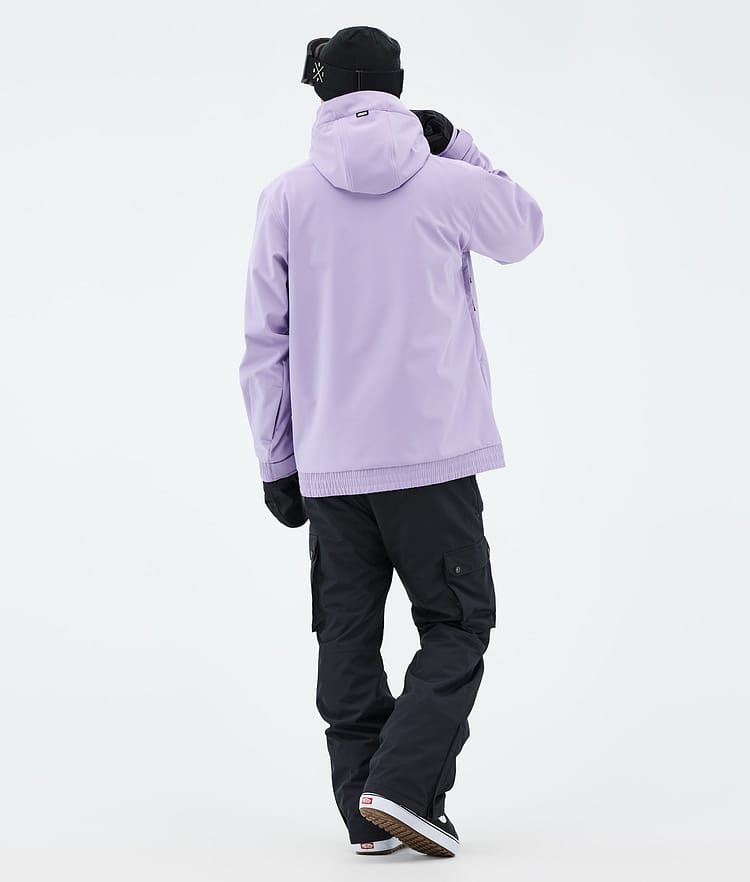 Dope Yeti Snowboard Jacket Men 2X-Up Faded Violet, Image 4 of 7