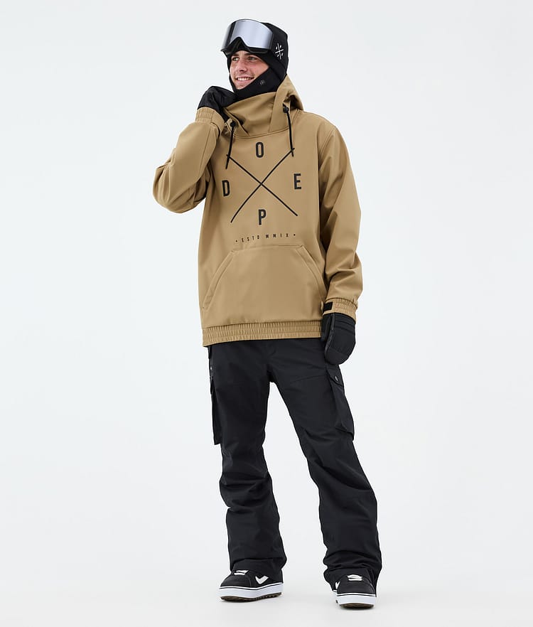 Dope Yeti Snowboard Jacket Men 2X-Up Gold, Image 2 of 7