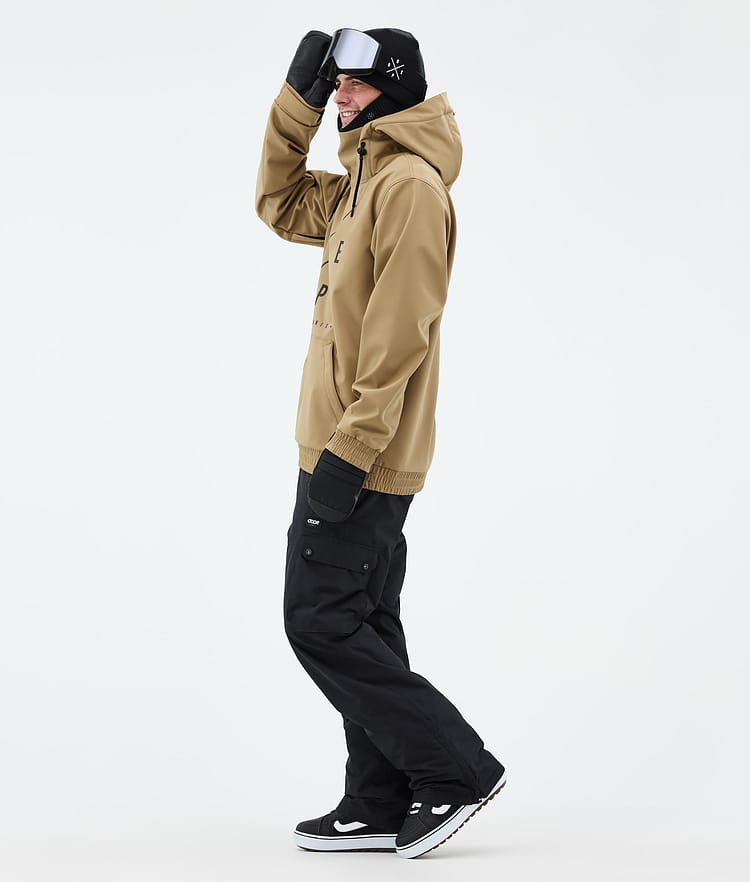 Dope Yeti Snowboard Jacket Men 2X-Up Gold, Image 3 of 7