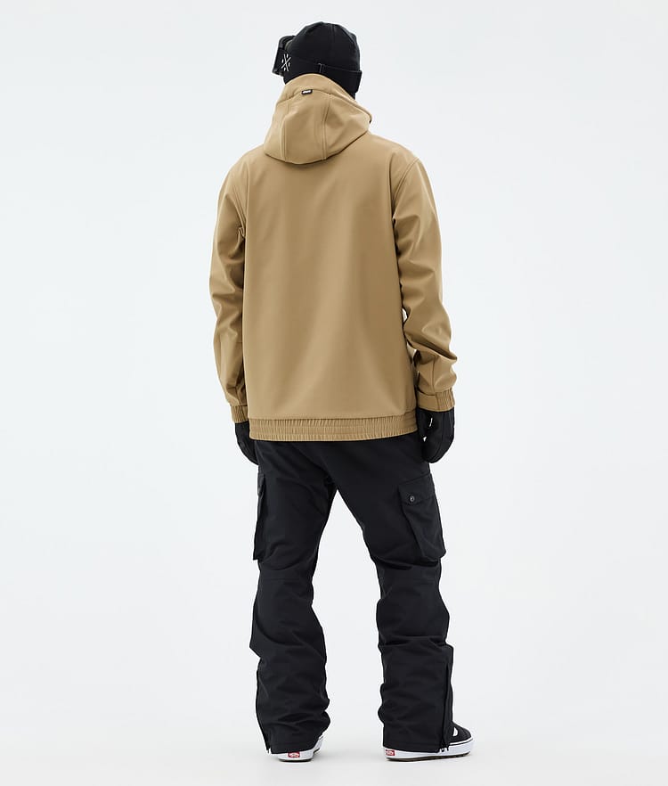 Dope Yeti Snowboard Jacket Men 2X-Up Gold, Image 4 of 7