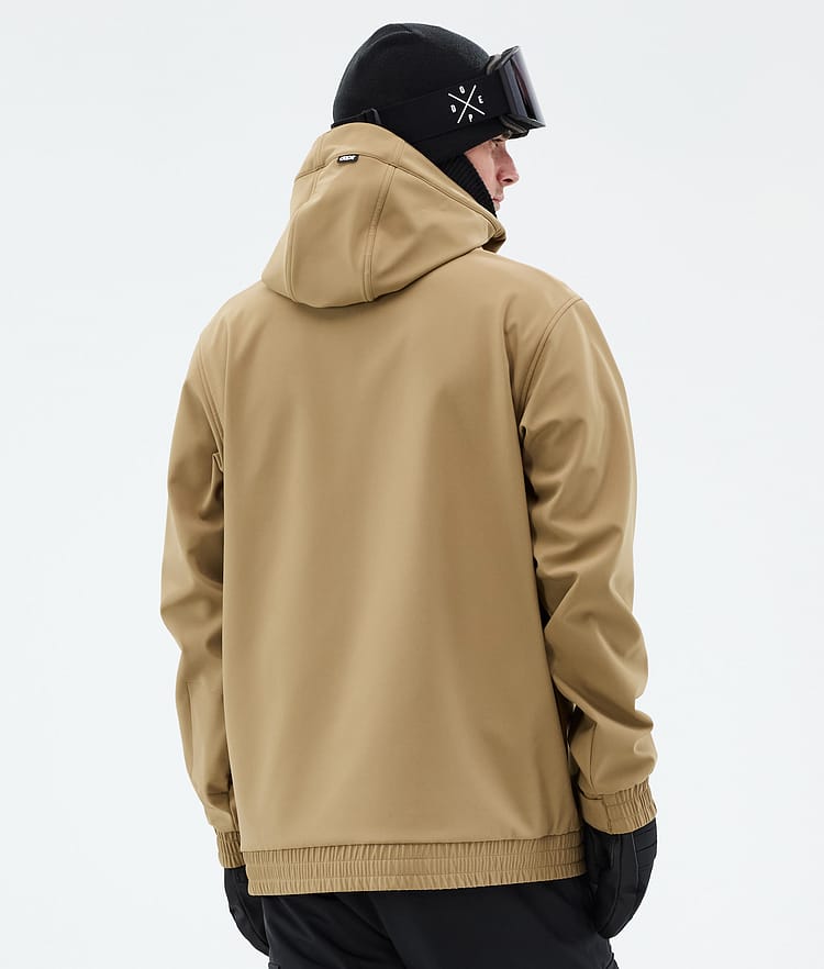 Dope Yeti Snowboard Jacket Men 2X-Up Gold, Image 6 of 7