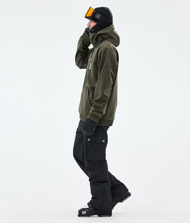 Dope Yeti Ski Jacket Men 2X-Up Olive Green, Image 3 of 7