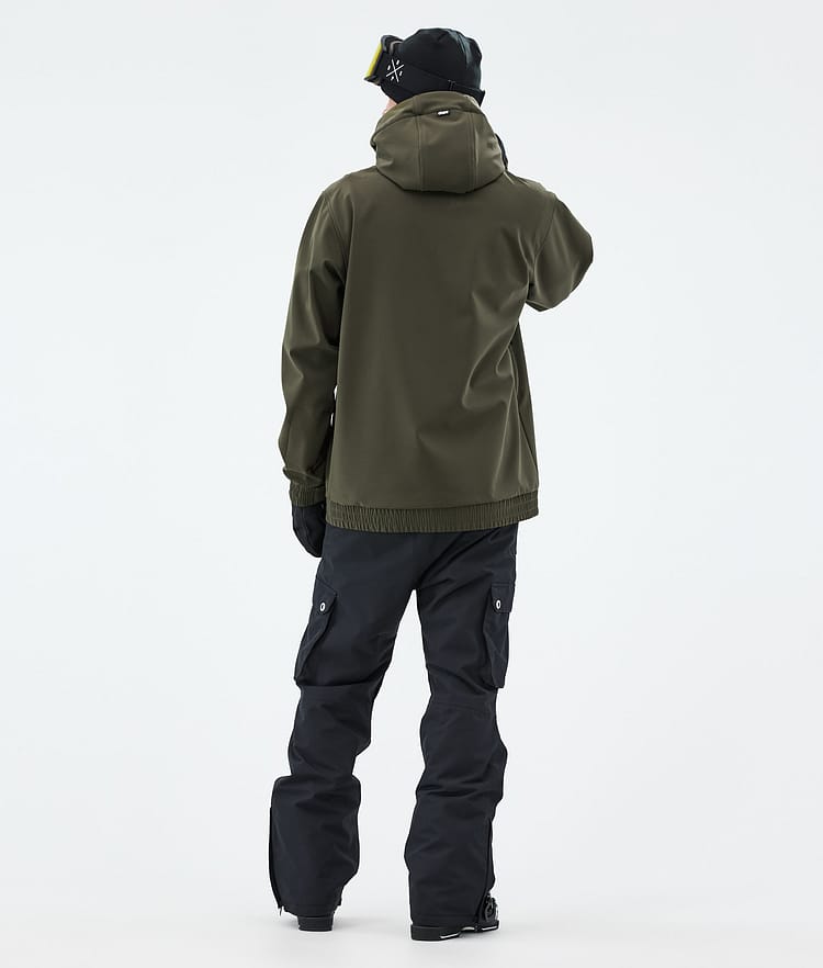 Dope Yeti Ski Jacket Men 2X-Up Olive Green, Image 4 of 7