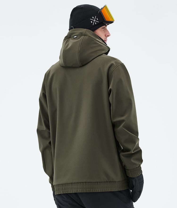 Dope Yeti Ski Jacket Men 2X-Up Olive Green, Image 6 of 7