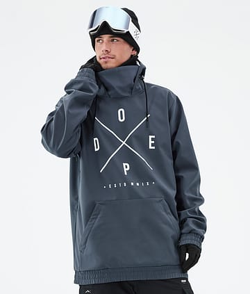 Dope Yeti Snowboard Jacket Metal Blue