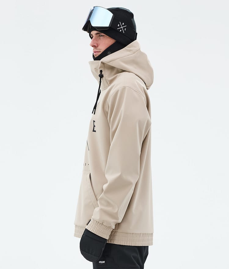 Dope Yeti Snowboard Jacket Men 2X-Up Sand, Image 5 of 7