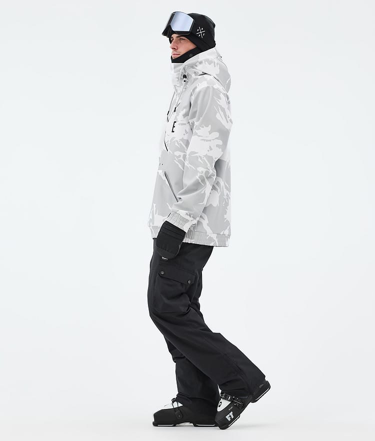 Dope Yeti Ski Jacket Men 2X-Up Grey Camo, Image 3 of 7
