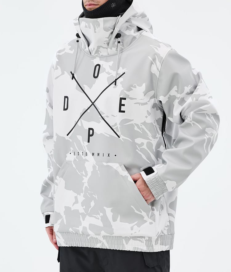 Dope Yeti Ski Jacket Men 2X-Up Grey Camo, Image 7 of 7