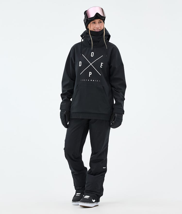 Dope Yeti W Snowboard Jacket Women 2X-Up Black Renewed, Image 2 of 7