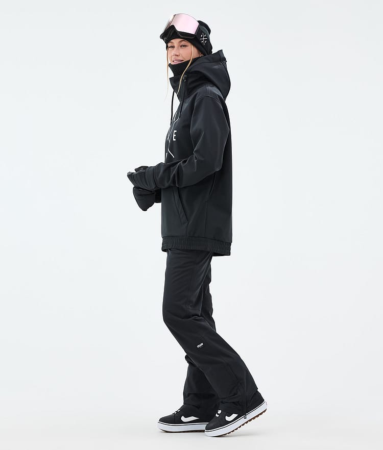 Dope Yeti W Snowboard Jacket Women 2X-Up Black Renewed, Image 3 of 7