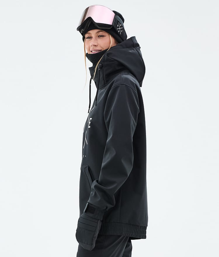 Dope Yeti W Snowboard Jacket Women 2X-Up Black Renewed, Image 5 of 7