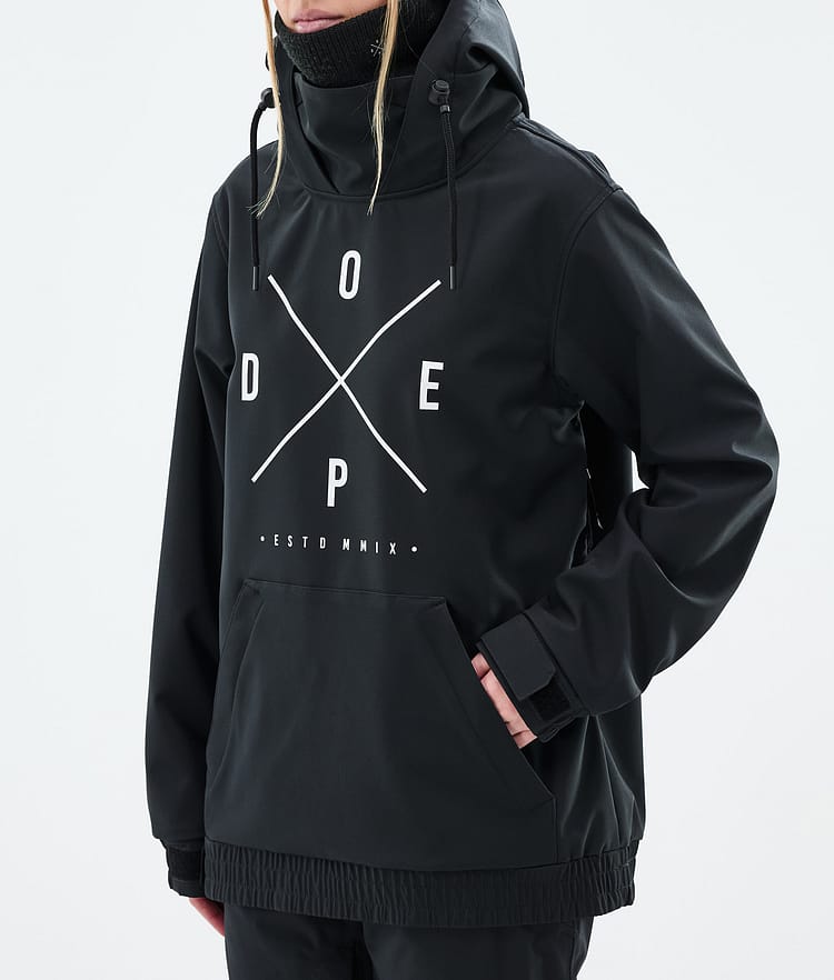 Dope Yeti W Snowboard Jacket Women 2X-Up Black Renewed, Image 7 of 7