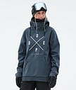 Dope Yeti W Ski Jacket Women 2X-Up Metal Blue