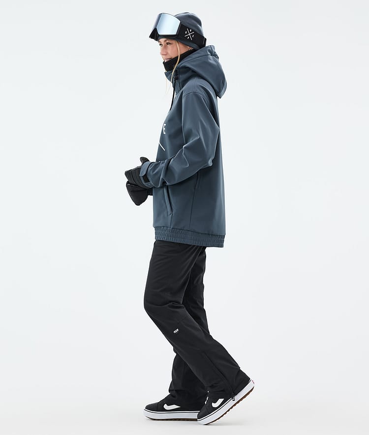 Dope Yeti W Snowboard Jacket Women 2X-Up Metal Blue, Image 3 of 7