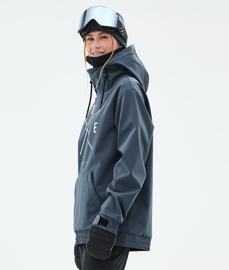 Dope Yeti W Ski Jacket Women 2X-Up Metal Blue, Image 5 of 7